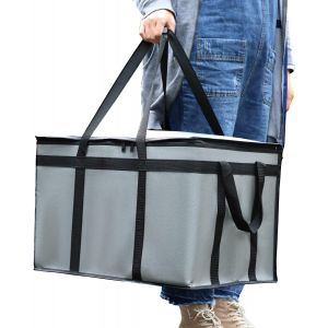 1 Grand XXXL Sac Isotherme Courses Sac Thermique,glacière Pliable Sac de Livraison pour au Chaud avec Fonction de Refroidissement froids.[M53] - Neuf