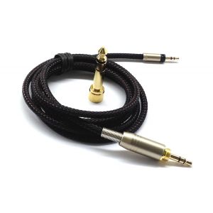 LORANKA-C&acirc;ble de Mise &agrave; Niveau Audio Compatible avec Casques Sennheiser Momentum, HD1 - 1,2 m - Neuf