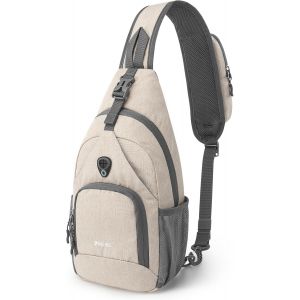 Acdsgd-Sac &Agrave; Dos &Agrave; Bandouli&egrave;re Antivol Avec Trou Pour &Eacute;couteurs Pour L'ext&eacute;rieur, Le Cyclisme, Les Voyages, La Randonn&eacute;e, Pour Homme Et Femme - Neuf