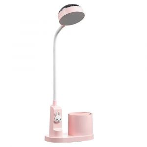 Nouvelle Lampe De Bureau Pour Enfants Appropriée,Lampe De Table D'étude Avec Porte-Stylo,Lampe De Chevet À Changement De Couleur Automatique,Lampe De Lecture Led Rechargeable À Intensité Variable Pour - Neuf