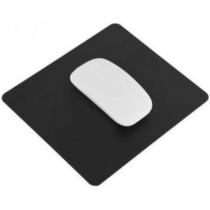 Tapis de Souris en Aluminium - Métal antidérapant - Solide, Durable, imperméable - Bureau, Maison, Jeu - 22 x 18 cm - Neuf