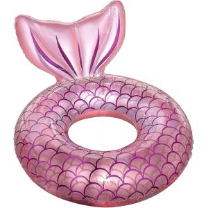 Nouveau Produit,Flotteur De Piscine De Sir&egrave;ne,Anneau De Natation De Sir&egrave;ne Gonflable,Flotteur De Lit Flottant,Queue De Sir&egrave;ne - Neuf