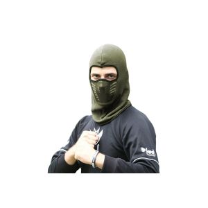 Cagoule Thermique Pour Le Ski Par Temps Froid - Masque De Moto Vert Arm&eacute;e - Neuf