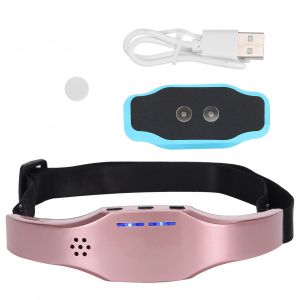 Masseur de tete electrique sans fil pour ameliorer l'insomnie, appareil hypnotique, outil d'aide au sommeil, rouge - Neuf