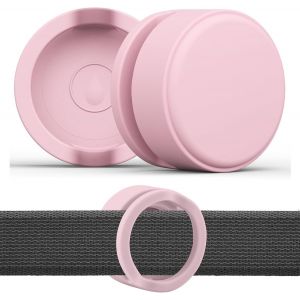 LETNERNY-Airtag Coque Pour Collier De Chien, Housse De Collier De Chat En Silicone Pour Apple Airtag, Support &Eacute;tanche En Silicone Apple Air Tag - Accessoires De Suivi Gps Cach&eacute;s Pour Chat Et Chien - Neuf