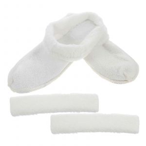 1 Ensemble De Chaussures Inserts Semelles De Bottes De Travail Sabots En Peluche Doublure De Chaussure Pour L'hiver Amovible Et Lavable Insert En Fourrure - Neuf