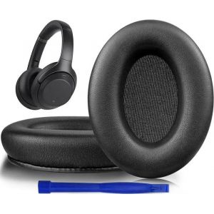 Brilliant-Noir - Agneau Mousse Coussin Coussinets pour Sony WH-1000XM3(WH1000XM3)Over-Ear Écouteurs,Coussinets d'oreille avec Mousse d'isolation - Neuf
