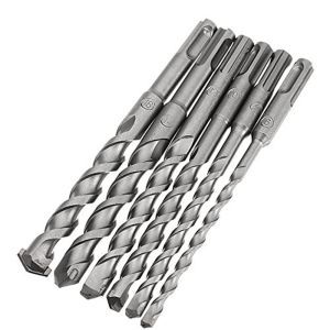 YEMAESRE-Sds-Plus Lot De 6 Forets Rotatifs Pour Marteau Perforateur Avec Pointe En Carbure 6 Mm 8 Mm 10 Mm 12 Mm 14 Mm 16 Mm - Neuf