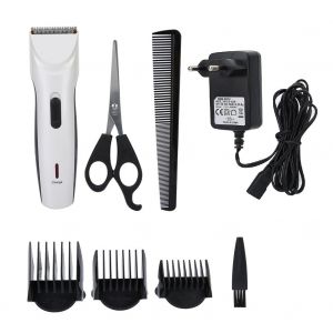 Surker Tondeuse A Cheveux Electrique Professionnelle, Outil De Rasage, Prise Ue 100-240 V, Blanc - Neuf