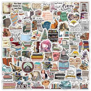 100 Autocollants De Lecture Rétro, Autocollants Esthétiques Pour Scrapbooking, Bouteille D¿Eau, Ordinateur Portable, Scrapbook, Journal, Autocollants En Vinyle Imperméables - Neuf