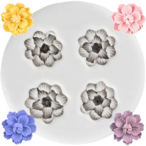 Kal-Moule En Silicone Pour Décoration De Gâteau En Forme De Fleur De Cerisier Pour Décoration De Gâteau, Pâte À Sucre, Bonbons, Chocolat, Argile Polymère - Neuf