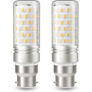 Kalanka-Ampoule Led B22, 10w Ampoule Maïs Led Équivalent 130w Lampe Halogène, Blanc Neutre 4000k, 1400lm, Non-Dimmable, Culot À Baïonnette B22 Maïs, Lot De 2 - Neuf