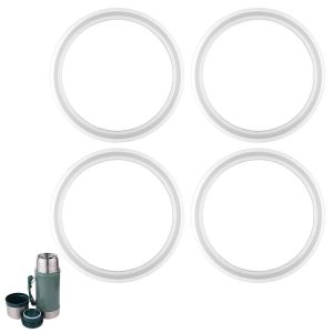 Silicone Joints En Pack De 4 &Eacute;tanches Joints Sans Bpa Bouteille Thermos Couvercle De Remplacement Pour Stanley Classique 24 Oz Pot De Nourriture - Neuf