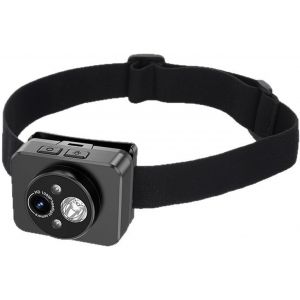 Mevronisshop-Cam&eacute;ra Frontale 1080p, R&eacute;glage &Agrave; 45&deg;, Enregistreur Vid&eacute;o De Cyclisme Avec Lampe Frontale Led, Cam&eacute;ra Corporelle Portable - Neuf