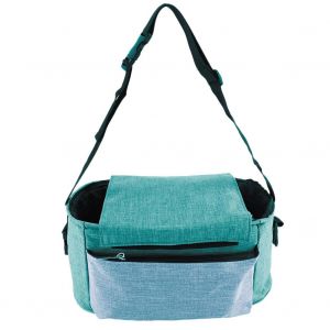 Sac De Rangement Pour Poussette, Organiseur Pour Couches, Jouets, Mouchoirs, Biberons (Violet Et Bleu) - Neuf