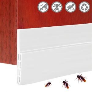 Joint d'&eacute;tanch&eacute;it&eacute; sous porte pour l'insonorisation et l'isolation. - Neuf