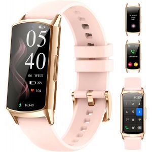 Montre Connect&eacute;e Femme Homme Appel Bluetooth & 114+ Modes Sportifs, Smartwatch Femme Etanche IP68, Moniteur Sommeil, Montre Connect&eacute;e Sport pour Android iOS - Neuf