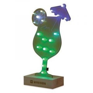 Whadda Kit De Soudage, Carte De Circuit Imprim&eacute; Xl, Cocktail, Avec Support, Kit De Construction Stim &eacute;ducatif Et Cr&eacute;atif - Neuf