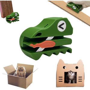 Cmws-Cardboard Strip Cutter Pour Griffoir À Chat, En Carton Imprimé 3d, Outil De Recyclage Du Carton, Accessoire Pour Animaux De Chat (Petit) - Neuf