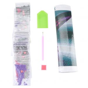 Hjlian Peinture Diamant A Faire Soi-Meme, Broderie En Cristal Et Strass, Decoration D'interieur - Neuf