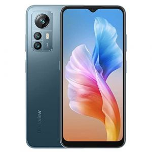 Blackview A85 Téléphone Portable,8Go+128Go, Bleu - Neuf