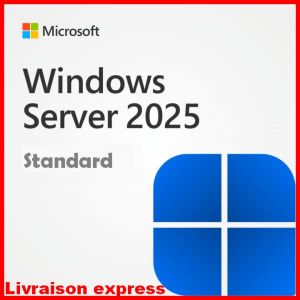 Windows Server 2025 Standard Livraison Express - Neuf