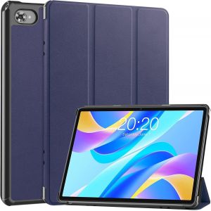 Chenquansarl-Étui Pour Teclast M40 Plus/ P40hd/ P30s (Caméra Roude),Protection Mit Stand Fonction Coque Pour Teclast Tablet-Android 12 M40 Plus/ P40hd/ P30s 10,1 Pouces Tablet,Bleu Foncé - Neuf