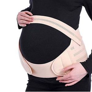 Réglable Grossesse Ceinture Ceinture Ventre De La Bande De Réduire Les Maux De Dos Pour Les Femmes Enceintes¿L Couleur D'abricot - Neuf