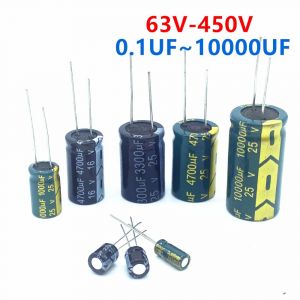 Puzzles en aluminium ESR haut mort bas,Itor 10UF,22UF,47UF,68UF,100UF,150UF,220UF,330UF,470UF,680UF,63V,100V,200V,250V,400V,450V - Type 63V10UF 50PCS - Neuf