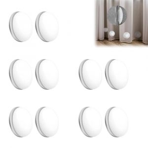 Pack De 10 Rideau De Douche Poids, Rideau De Douche, D'aimants Magnétiques Rideau De Douche Poids, Forte De Douche Rideau De Poids, Ronds Magnétiques Rideau De Douche Poids, La Draperie De Poids - Neuf