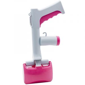 Bleu Pet Nettoyeur De Toilette Sac De Pelle Toilettes Scoop Toilettes Scoop Tabouret Avec Poignée - Neuf