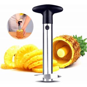 Couteau À Ananas, Éplucheur D'ananas, Tranche D'ananas, Éplucheur En Acier Inoxydable, Coupe-Fruits - Neuf