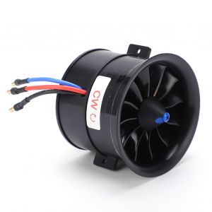 EDF 70mm 12 feuilles conduit 6S 2100KV ESC ensemble de contrôleur de vitesse matériau Composite pour RC CarCW - Neuf
