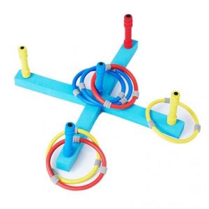 Jeu de lancer d'anneaux pour enfants, jouets amusants, mousse pour EVA &eacute;cologique, multicolore - Neuf