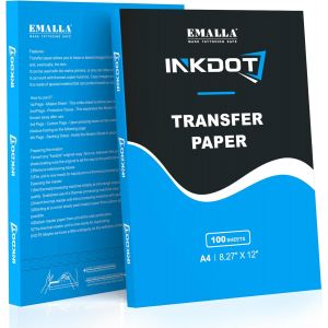 Mevronisshop-Emalla Inkdot 100 Feuilles Papier Transfert Tatouage Stencil Stuff Transfert Pour Thermocopieur Tatouage Imprimante - Neuf
