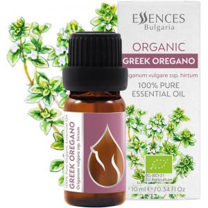 Trahoo-Essences Bulgarie Huile Essentielle D'origan Grec Biologique 10ml | Origanum Vulgare Ssp. Hirtum | 100% Pur Et Naturel | Non Dilu&eacute; | Qualit&eacute; Th&eacute;rapeutique | Ferme Familiale | Distill&eacute; &Agrave; La Vap - Neuf