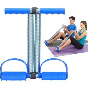 Checarzhn--No1-Corde De Traction Élastique À Double Ressort, Pédale De Tension Pour Les Pieds, Abdominaux, Jambes, Équipement De Musculation, Extenseur Pour Fitness, Yoga - Neuf