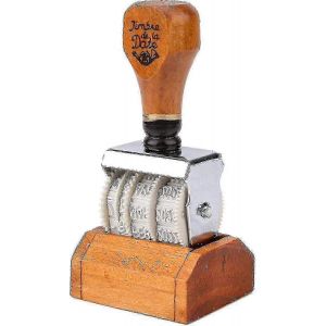 Oeuf Date Timbre Kit Tampon Dateur En Bois Tampon Douillette Bricolage Poigne En Bois Date Date Numrique Sceau Vintage Rouleau Tampon Date Bricolage Scrapbooking Art 2025 - Neuf