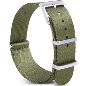 Kal-Bracelets Montre En Nylon. Bracelet Nato. Montre Strap Avec Mat&eacute;riel En Acier Inoxydable,Bracelet Nato 18mm, 20mm, 22mm. Bracelets Nato - Neuf