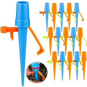 Kit d'arrosage automatique, 16 pièces, système d'irrigation réglable, avec valve de commande à déverrouillage lent, pour plantes en pot, plantes de jardin, fleurs d'intérieur d'extérieur - Neuf