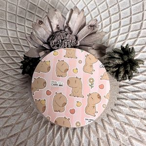 sticker personnalis&eacute; - capybara - fait main - Neuf