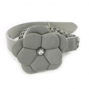 Promotion ! Ceinture Fantaisie 'kika' Gris - Neuf