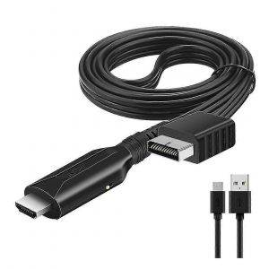 Adaptateur Convertisseur Playstation 1/2 Vers Hdmi Avec Prise En Charge Audio - Câble Vidéo Hd Pour Consoles De Jeu Hdtv Et Pc - Neuf