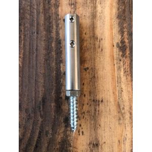 Tendeur de câble inox diamètre 6 mm pour fixation dans le bois - Neuf