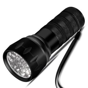 Lampe Torche Uv 21 Led : Outil Ultime Pour La Détection Des Taches, Les Contrôles De Sécurité Et L'identification Des Contrefaçons - Neuf