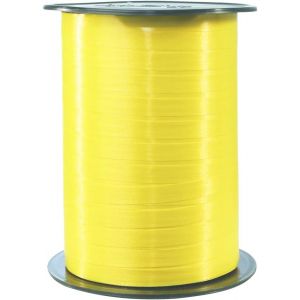 Une Bobine De Ruban Bolduc Lisse - 500mx0,7 Cm - Jaune Citron - Ruban D&iquest;&iquest;Coratif Cadeau, Diy, Emballage Cadeau - Neuf
