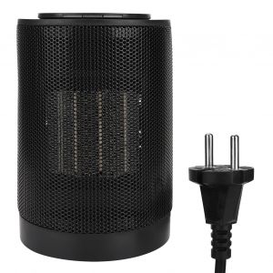HJLIAN Chauffage electrique de bureau 1200 W, rotation a 70 ¡ã, chauffage intelligent en ceramique PTC, portable, prise UE 220 V - Neuf