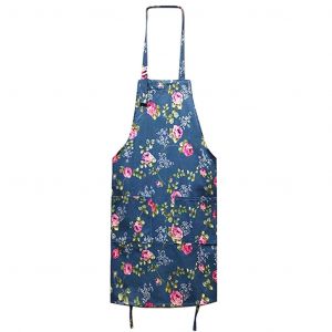 Sac À Fleurs Bleu Pour Hommes Et Femmes Avec Tablier De Gril Réglable, Couronne Pour La Pâtisserie Et Le Jardinage Et Tablier Rétro Pour Les Boulangers - Neuf