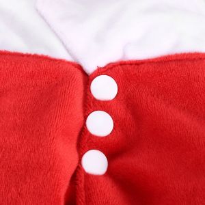 Hjlian Vetements Pour Chien Et Chiot, Costume De Pere Noel, Manteau Chaud D'hiver, D'automne Et De Noel (S) - Neuf