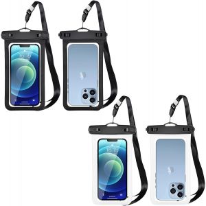 Kalanka-Pochette Étanche Smartphone Ipx8 [2 Pcs], Pochette Telephone Portable Etanche, Housse Waterproof Téléphone Pour Téléphone Portable (6,7"" Max) U2013 Compatible Iphone 16/15/14/13/12, Samsung - Neuf